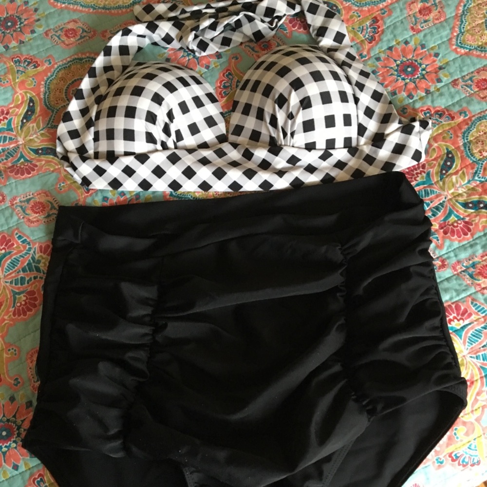 High waisted bikini, New, never worn